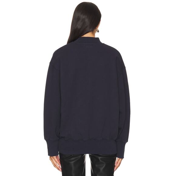 ANINE BING Bradie Bing Sweatshirt - M - Navy - Picture 3 of 4